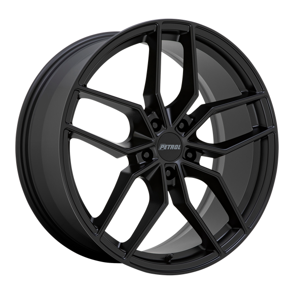 19X8 Petrol P5C Matte Black 5X115 ET40 wheel/rim