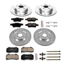 PowerStop Z23 Daily Driver Carbon-Fiber Ceramic Brake Pad and Drilled & Slotted