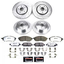 PowerStop Z26 Street Performance Ceramic Brake Pad and Drilled & Slotted Rotor K