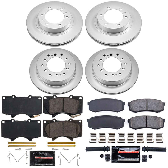 Z23 Daily Driver Premium Carbon-Fiber Ceramic Brake Pad and Fully Coated Rotor K