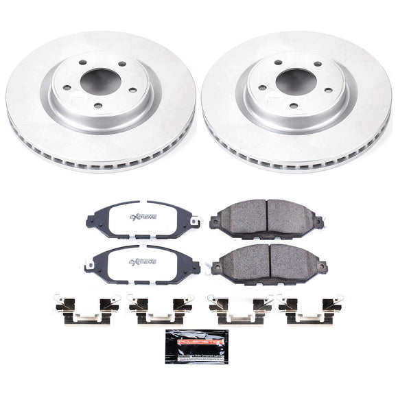 Z36 Truck & Tow Premium Carbon-Fiber Ceramic Brake Pad and Fully Coated Rotor Ki