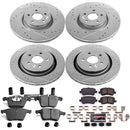 PowerStop Z23 Daily Driver Carbon-Fiber Ceramic Brake Pad and Drilled & Slotted