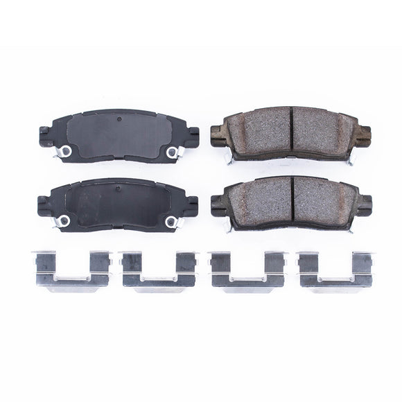 PowerStop Z17 Evolution Ceramic Brake Pads With Hardware