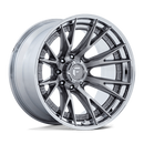 20x9 Fuel Off-Road FC402 Catalyst Platinum With Chrome Lip 8x170 ET1 Wheel