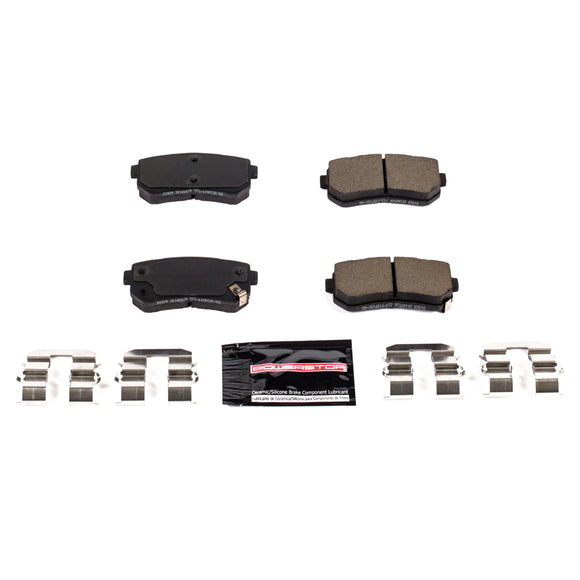 PowerStop Z23 Evolution Sport Carbon-Fiber Brake Pads With Hardware