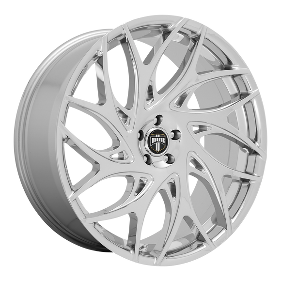 24X10 DUB S258 G.O.A.T. Chrome 6X135 ET30 wheel/rim