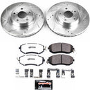 PowerStop Z26 Street Performance Ceramic Brake Pad and Drilled & Slotted Rotor K