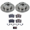 PowerStop OE Stock Replacement Low-Dust Ceramic Brake Pad and Rotor Kit