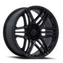 22x9.5 Fuel Off-Road Weapon Blackout Wheel 6x135 ET0 CB87.1