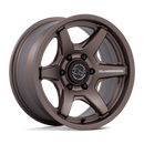 17x8.5 Black Rhino BR035 Kuma Burnt Bronze 6x139.7 ET25 CB106.1 Wheel Rim