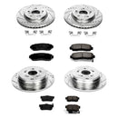 PowerStop Z23 Daily Driver Carbon-Fiber Ceramic Brake Pad and Drilled & Slotted