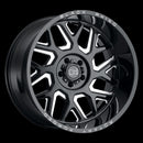 20x9.5 Black Rhino Reaper Gloss Black Milled Spokes 5x139.7 ET0.00 Wheel-3