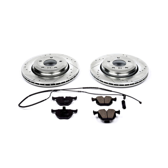 PowerStop Z23 Daily Driver Carbon-Fiber Ceramic Brake Pad and Drilled & Slotted