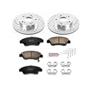PowerStop Z23 Daily Driver Carbon-Fiber Ceramic Brake Pad and Drilled & Slotted