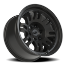 17x9.5 Vision 409 Inferno Satin Black 6x5.5 (6x139.7) ET-18 wheel/rim