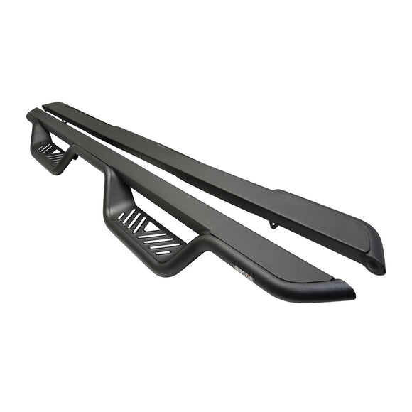 Westin Outlaw Drop Nerf Step Bars Powder Coated Textured Black Steel 20-13725