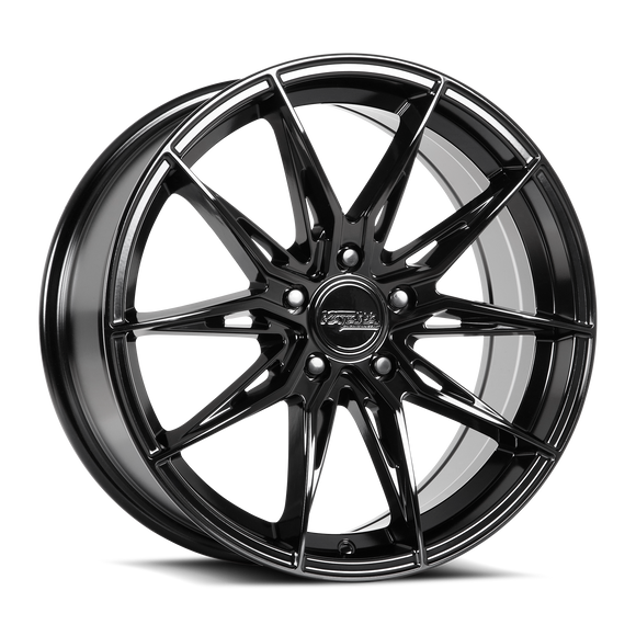 20x8.5 Katana KR10 Gloss Black 5x120 ET40 CB73.1 Wheel