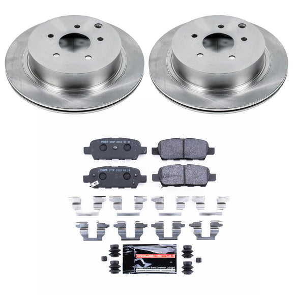 PowerStop Track Day Spec High-Performance Brake Pad and Rotor Kit