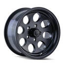 17X9 ION Alloy Style 171 Matte Black Wheel/Rim 8X165.1 ET0 8-165.1 17-9