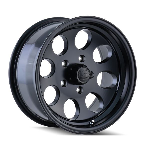 17X9 ION Alloy Style 171 Matte Black Wheel/Rim 8X165.1 ET0 8-165.1 17-9