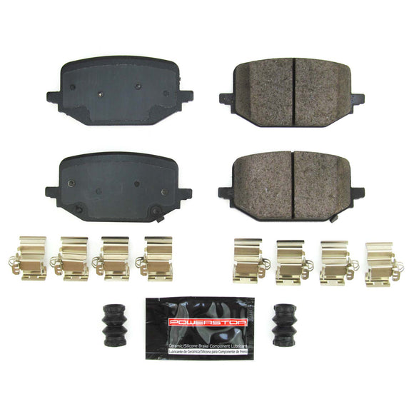 PowerStop Z23 Evolution Sport Carbon-Fiber Brake Pads With Hardware