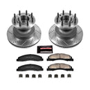 PowerStop Z23 Daily Driver Carbon-Fiber Ceramic Brake Pad and Drilled & Slotted