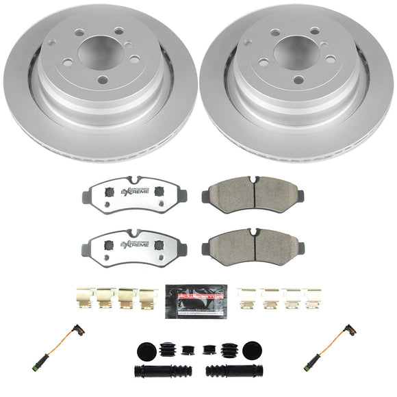 Z36 Truck & Tow Premium Carbon-Fiber Ceramic Brake Pad and Fully Coated Rotor Ki