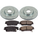 PowerStop Z23 Daily Driver Carbon-Fiber Ceramic Brake Pad and Drilled & Slotted