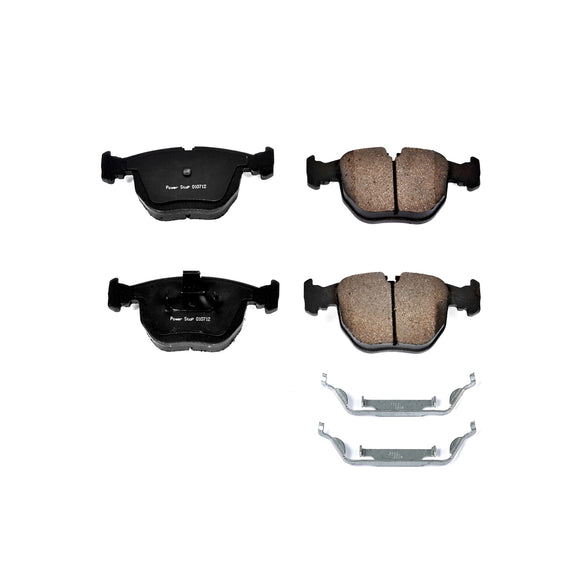 PowerStop Z17 Evolution Ceramic Brake Pads With Hardware