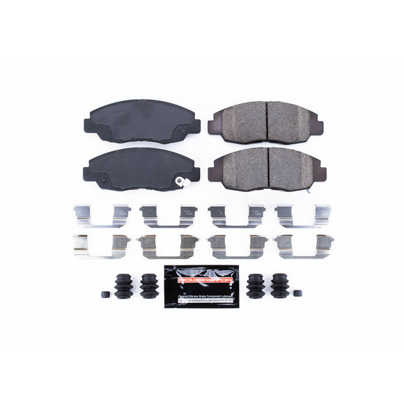 PowerStop Z23 Evolution Sport Carbon-Fiber Brake Pads With Hardware