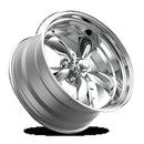 14x7 American Racing Torq Thrust II 1 Pc Polished Wheel 5x114.3 14-7 ET0
