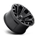 20x9 Fuel Off-Road D576 Assault Gloss Black Milled 8x165.1 ET1 CB125.1 Wheel Rim
