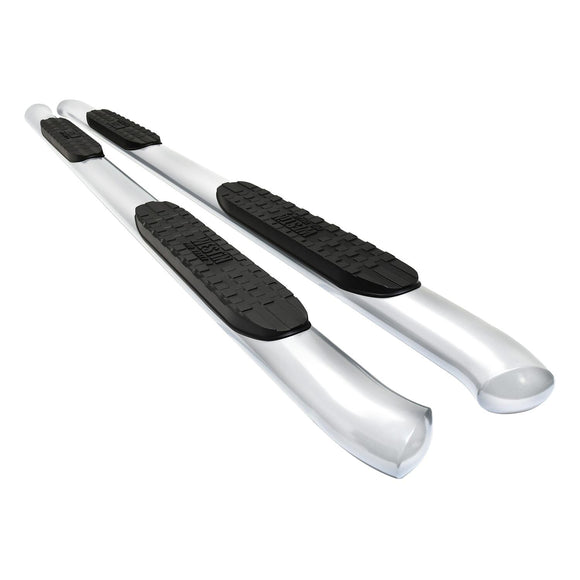 Westin PRO TRAXX 4 Oval Nerf Step Bars Polished Stainless Steel 21-24210