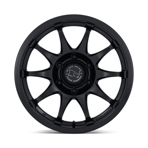 17x8.5 Black Rhino BR038 Ronin Matte Black 6x139.7 ET0 CB106.1 Wheel Rim