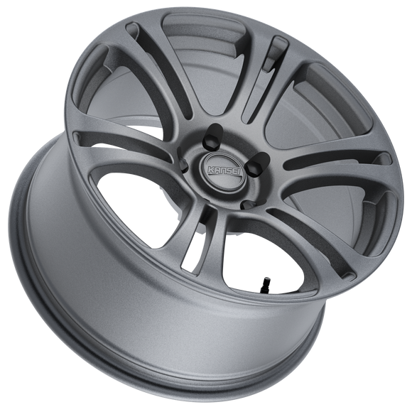 18x10.5 Kansei K16G Gunmetal 5x120 ET22 Wheel Rim