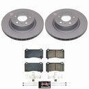 Z23 Daily Driver Premium Carbon-Fiber Ceramic Brake Pad and Fully Coated Rotor K