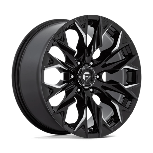 20x9 Fuel Off-Road D803 Flame Gloss Black Milled 6x139.7 ET20 CB106.1 Wheel Rim