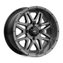 14X7 MSA OFFROAD Vibe Gray Wheel/Rim 4X110 ET0 4-110 14-7 M26-04710-1