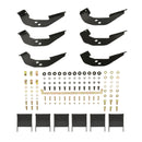 Westin R5 Nerf Step Bars Powder Coated Textured Black Aluminum 28-51255