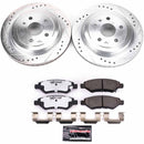 PowerStop Z26 Street Performance Ceramic Brake Pad and Drilled & Slotted Rotor K