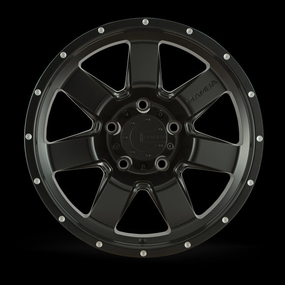 18x9 Mamba M14 Wheel/Rim 5x127 18x9 5-127 18-9 Black ET-6
