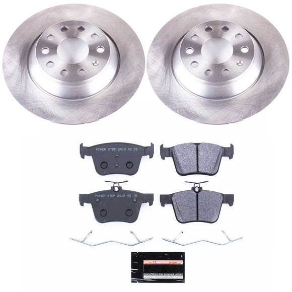 PowerStop Track Day Spec High-Performance Brake Pad and Rotor Kit