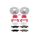 PowerStop Z23 Daily Driver Carbon-Fiber Ceramic Pads Drilled & Slotted Rotor & C
