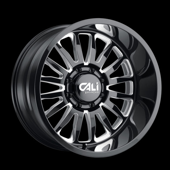 20X10 Cali Off-Road Summit Black-Gloss Wheel/Rim 8x170 ET-25 9110-2170BM