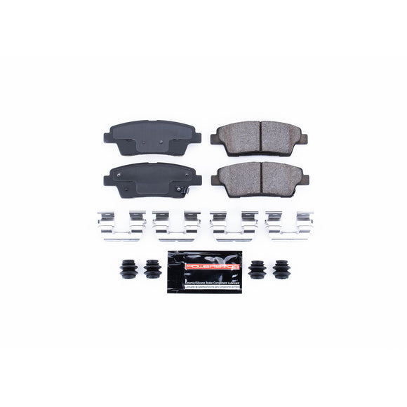 PowerStop Z23 Evolution Sport Carbon-Fiber Brake Pads With Hardware