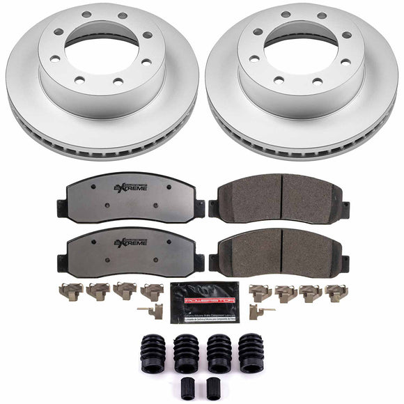 Z36 Truck & Tow Premium Carbon-Fiber Ceramic Brake Pad and Fully Coated Rotor Ki