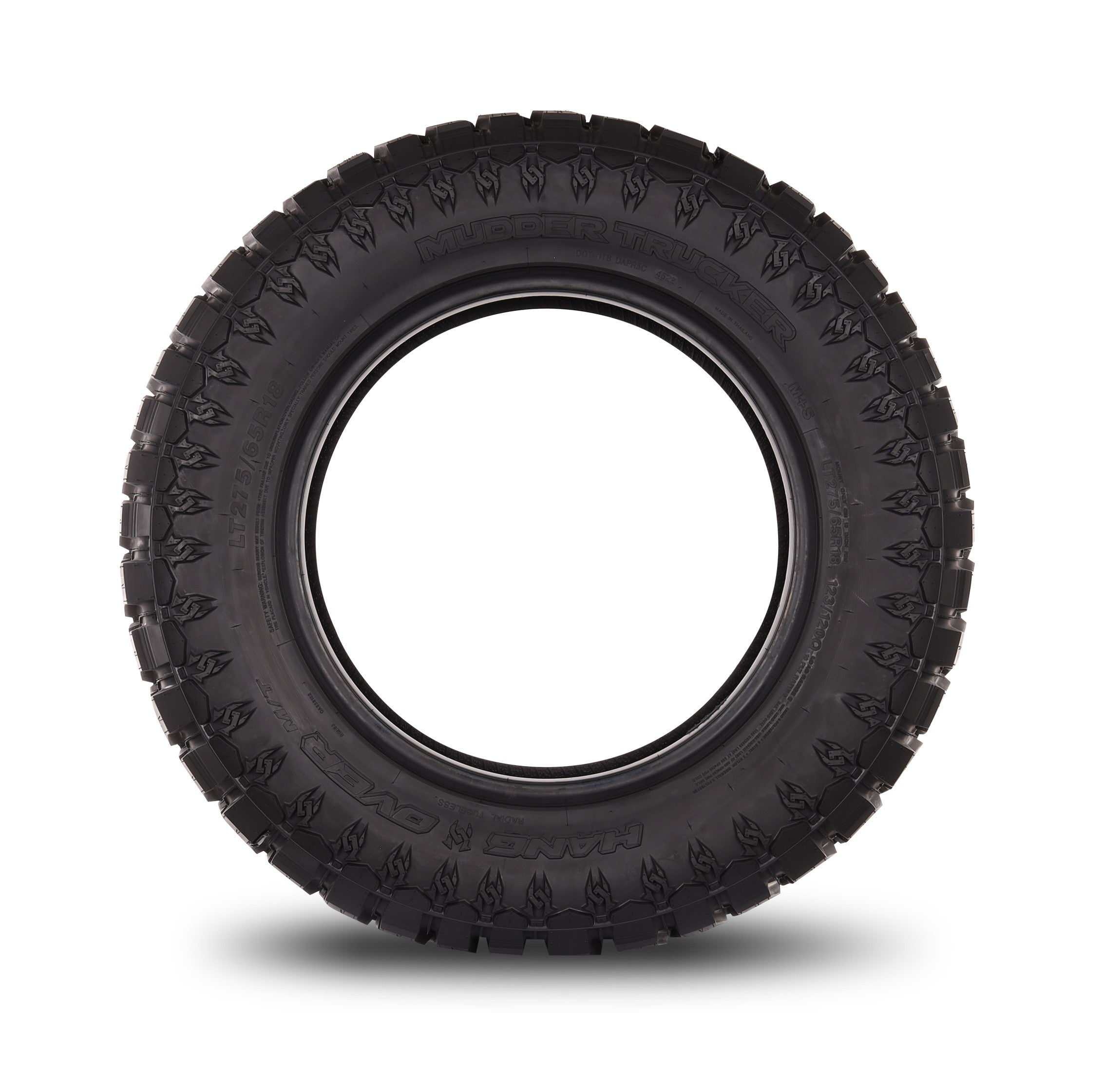 Mudder Trucker Hang Over M/T Mud Tire(s) 275/65R18 123/120Q LRE BSW 27565R18 - 0