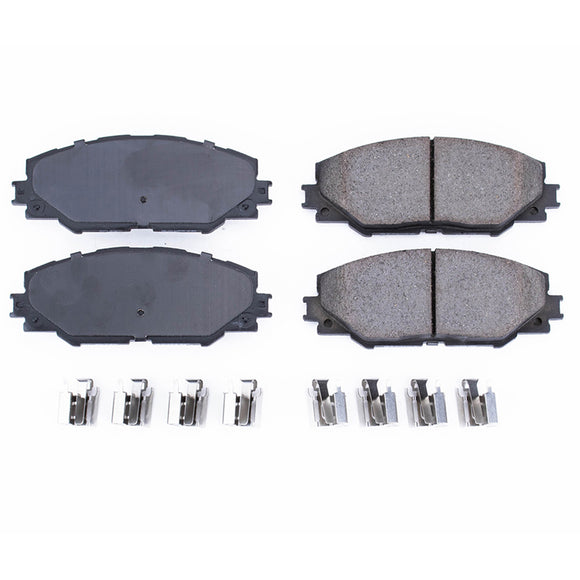 PowerStop Z17 Evolution Ceramic Brake Pads With Hardware