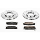 PowerStop Z23 Daily Driver Carbon-Fiber Ceramic Brake Pad and Drilled & Slotted