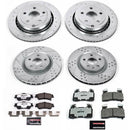 PowerStop Z26 Street Performance Ceramic Brake Pad and Drilled & Slotted Rotor K